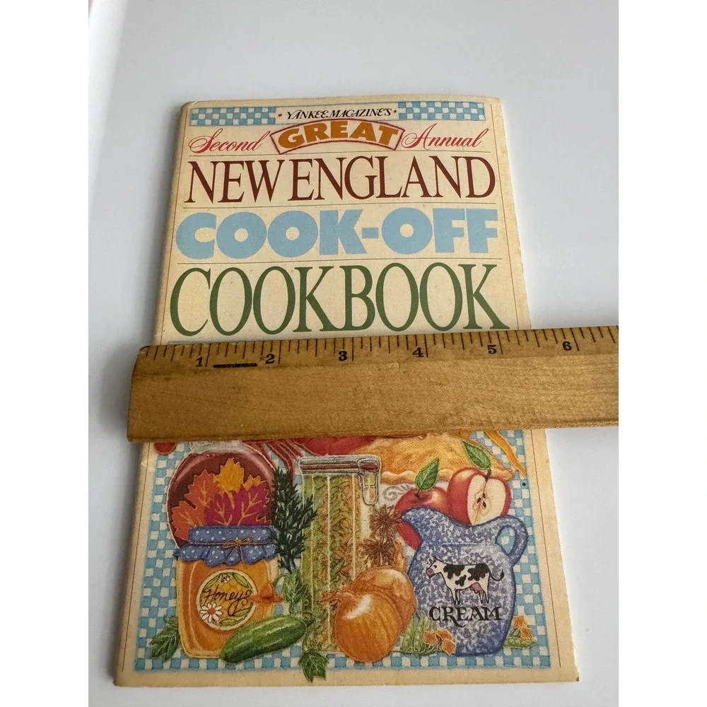 Yankee New England‎ Cook-Off Cookbook 1988 Booklet Recipes Ephemera